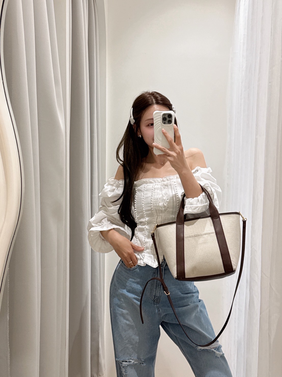 點點虛線宮廷凡爾賽上衣