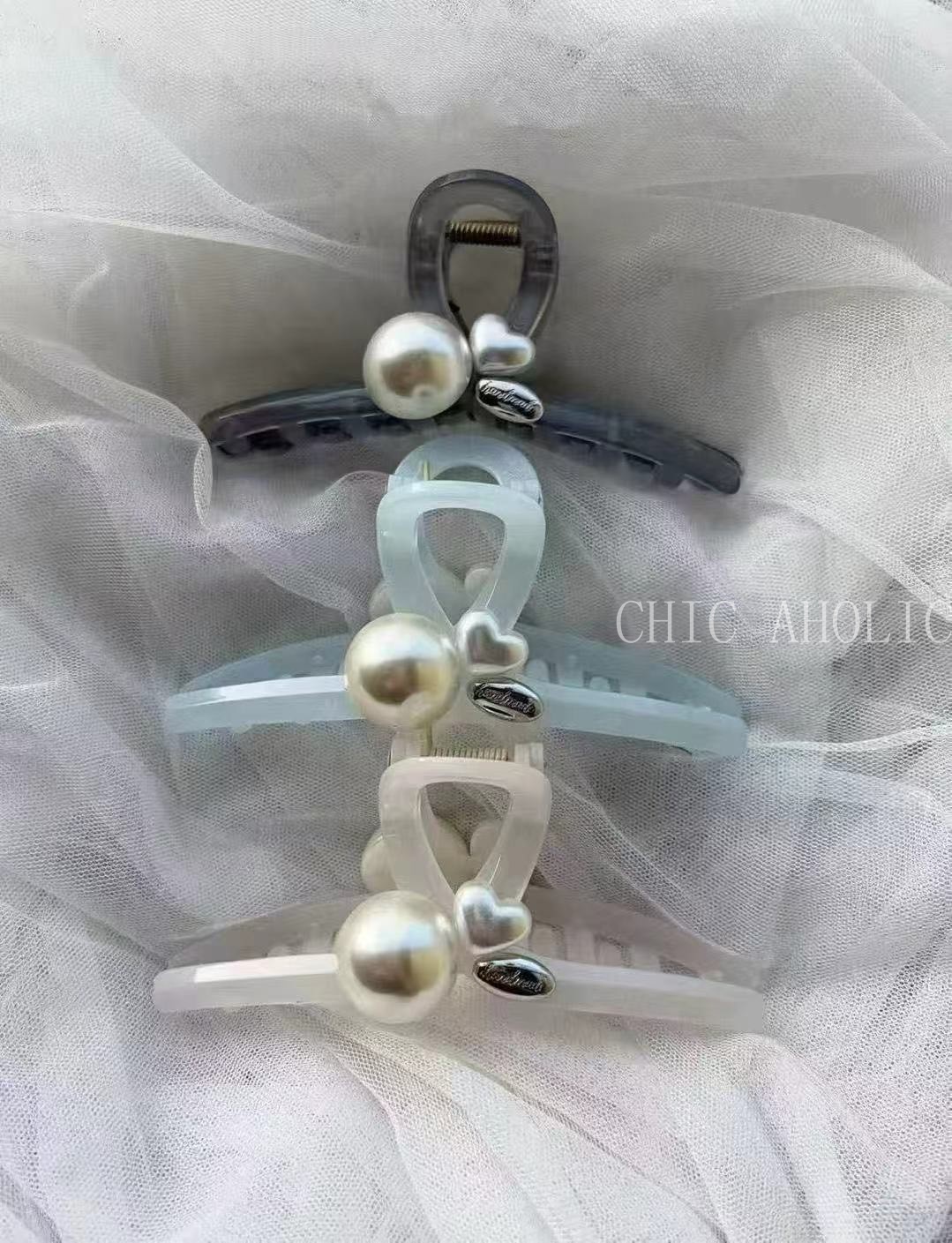 MRR65大小珍珠鯊魚夾