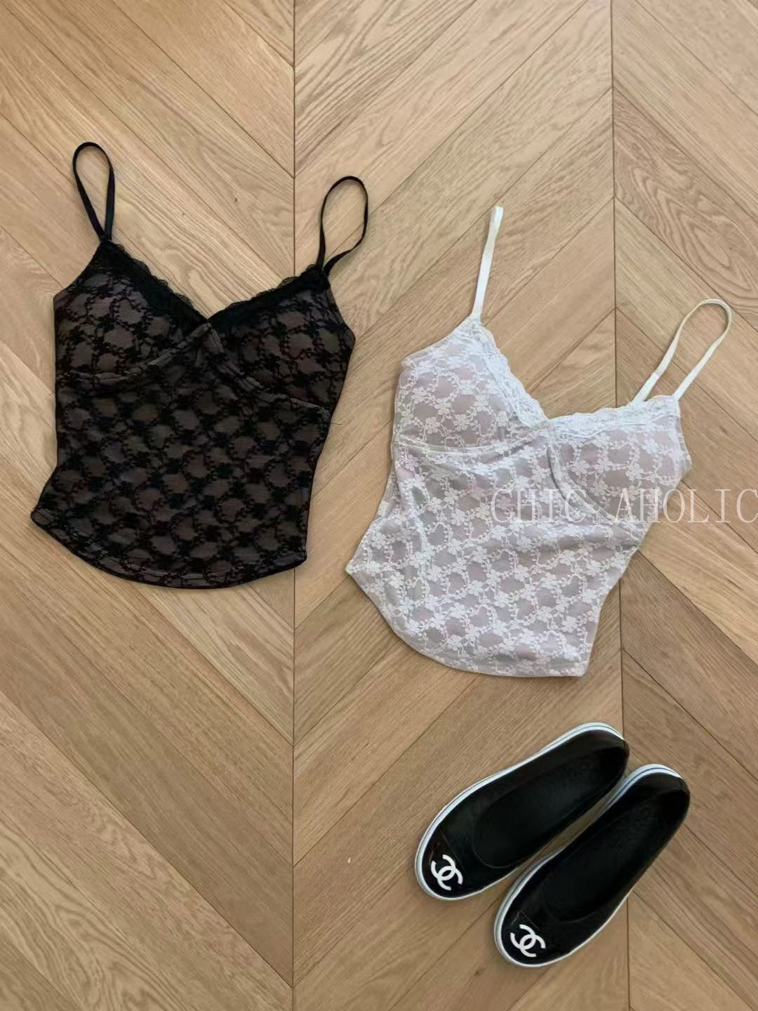 MHH45裸肌感全蕾絲上衣BRA