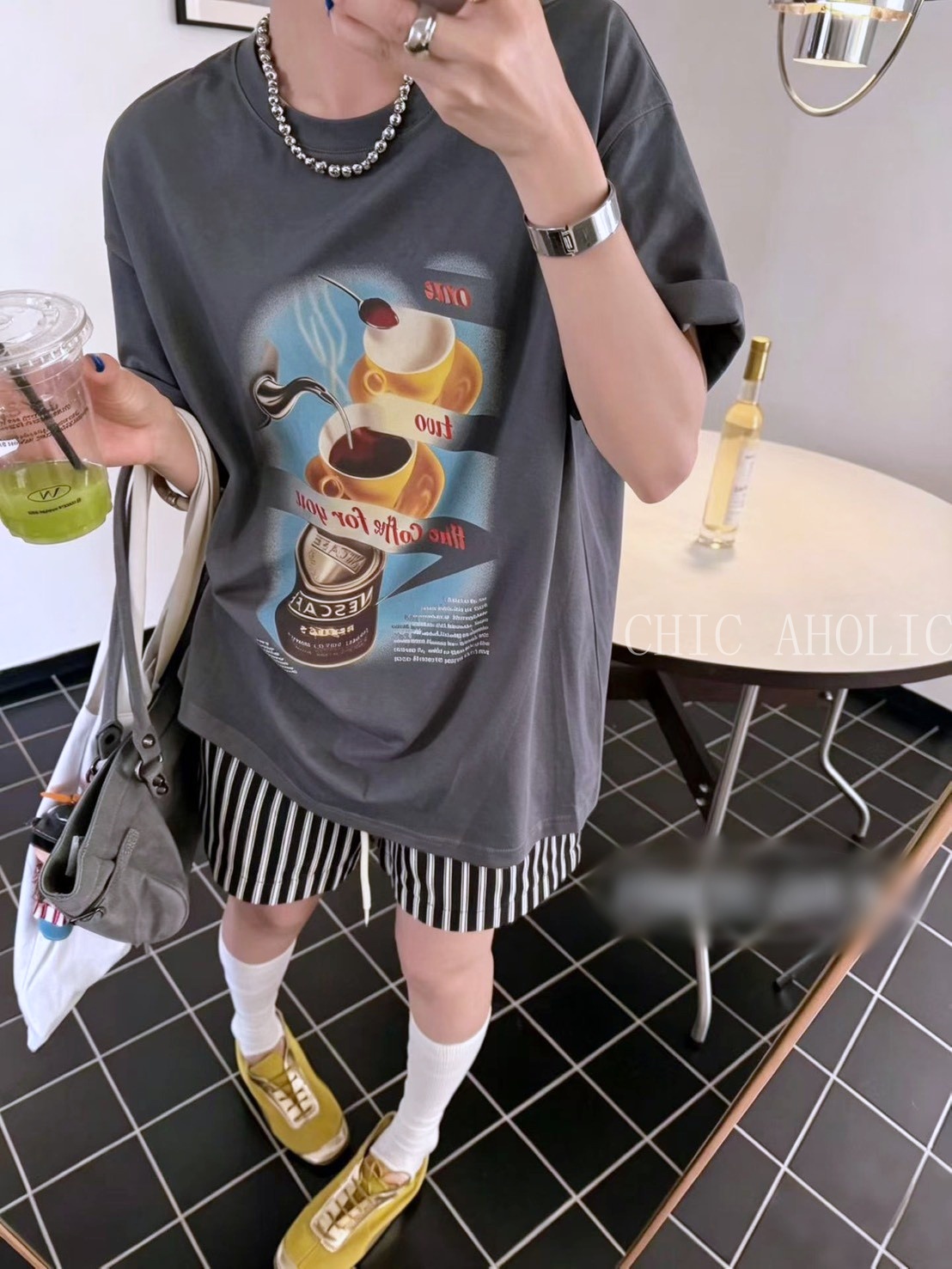 三格甜點上衣