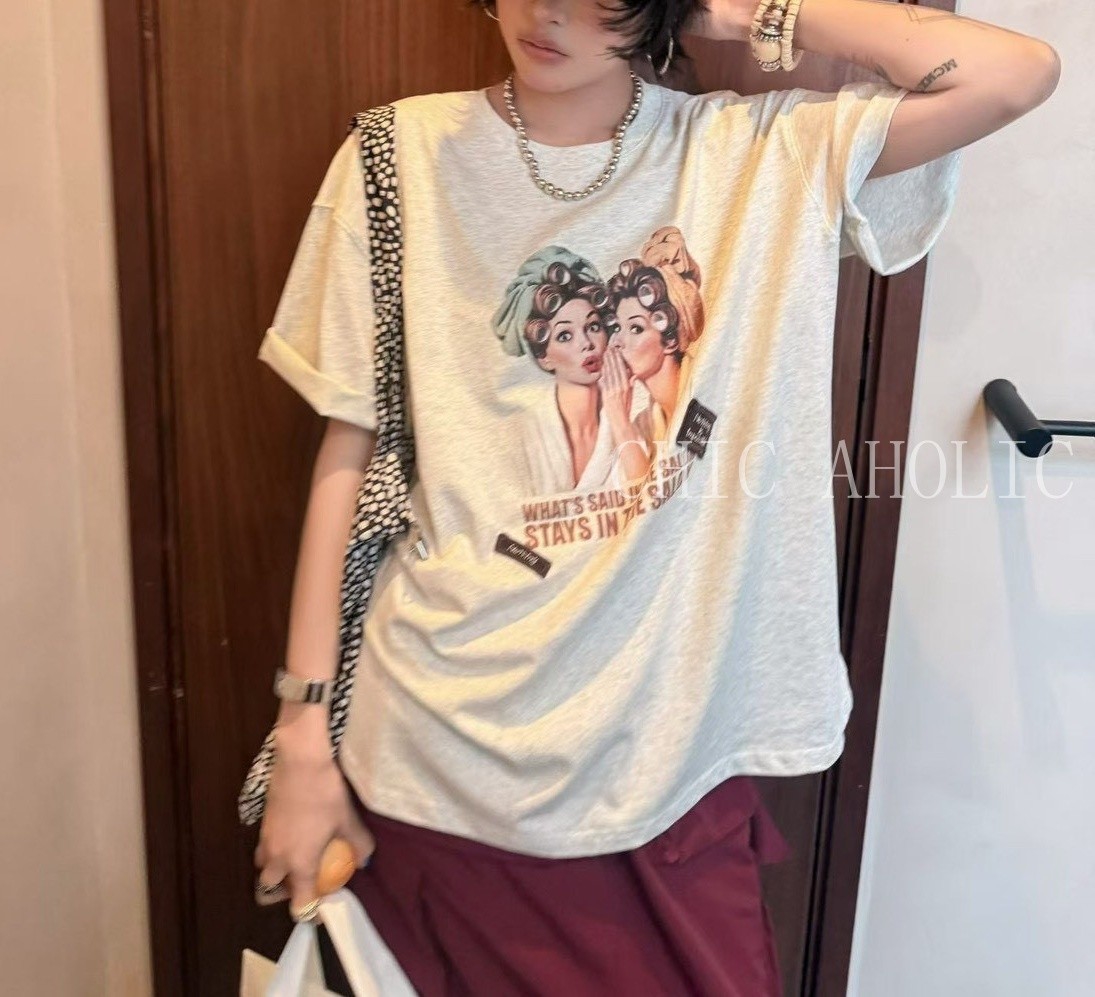 HQ4250年代髮捲女郎上衣