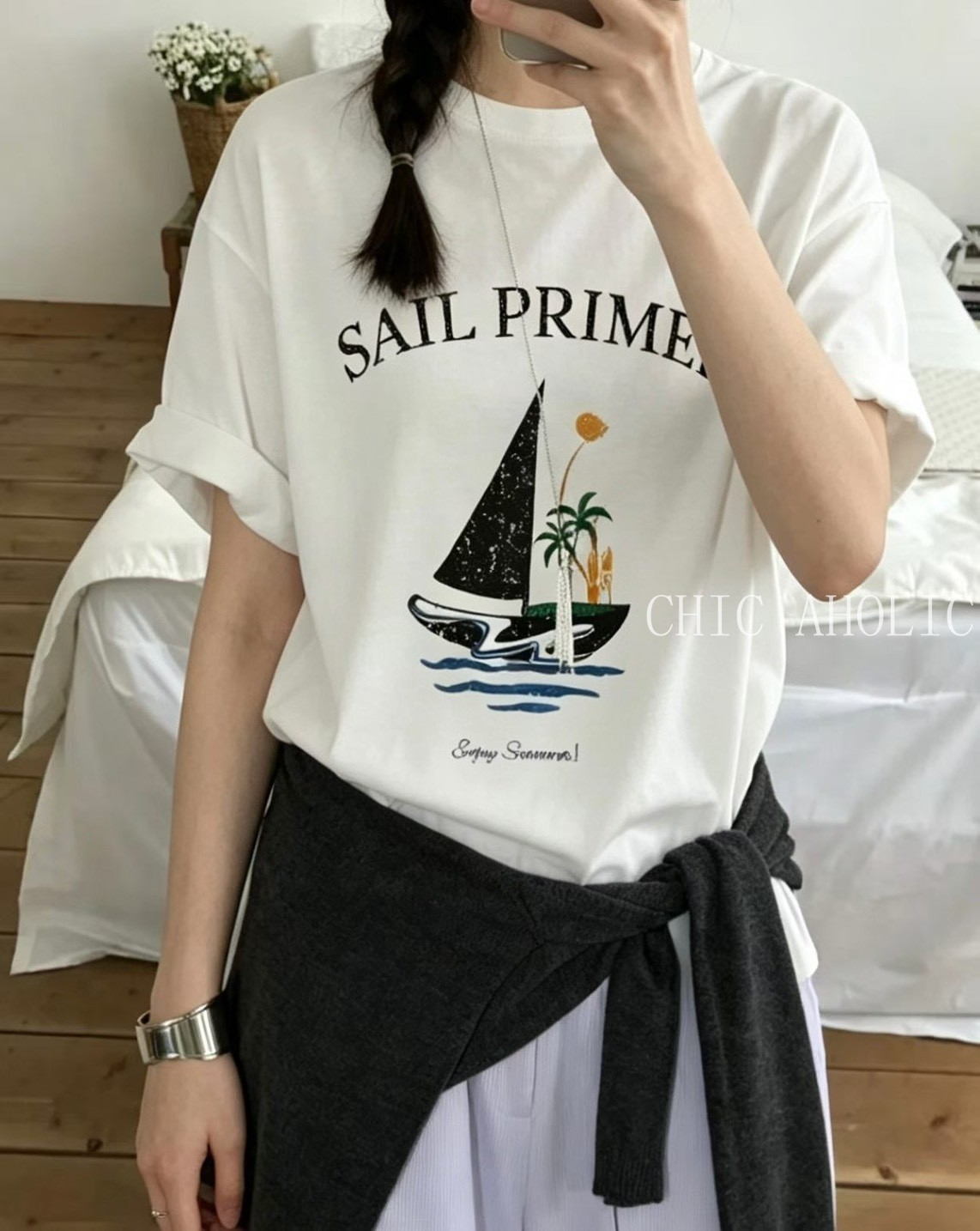 帆船科莫島上衣