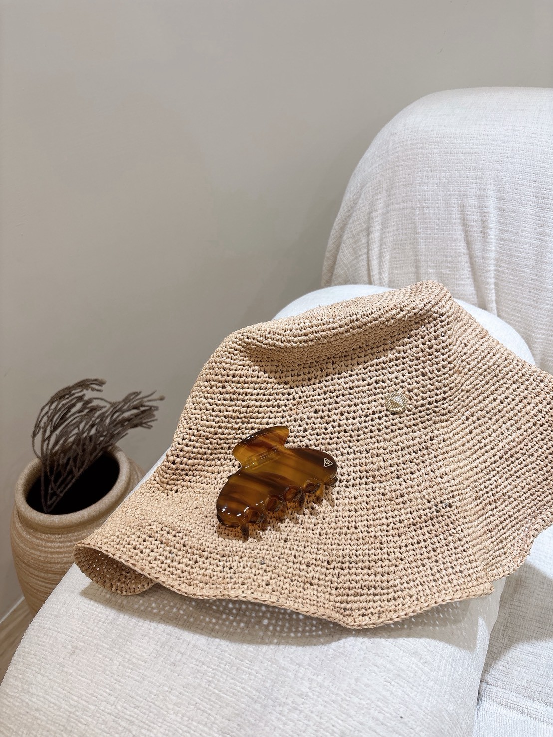 HN24金圓牌全拉菲草帽