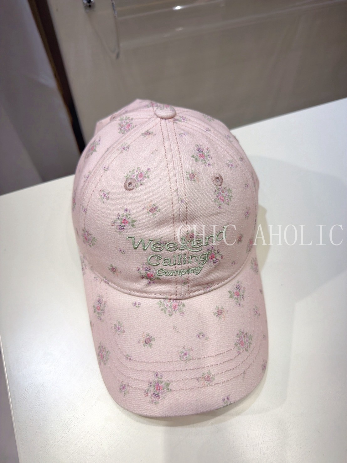 KOR02小碎花棒球帽