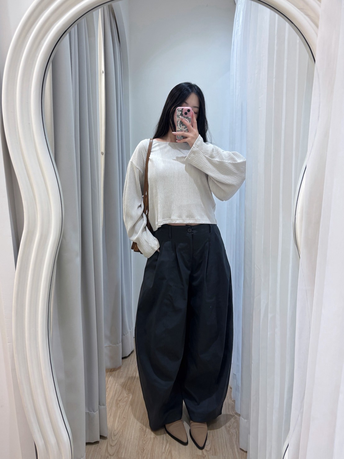 NIN38簡單女孩彎刀西褲
