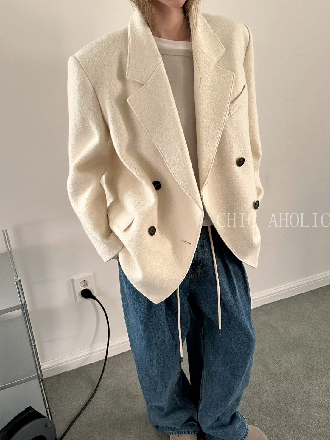 高級羊毛手工西裝大衣