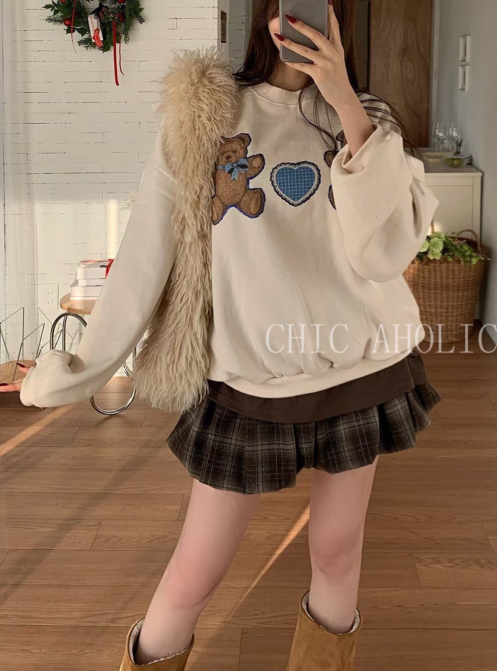 愛心熊熊大學tee