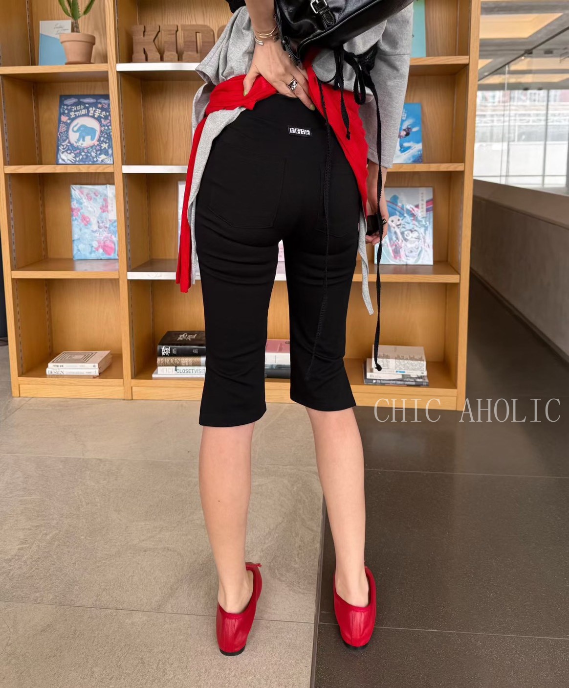 側開顯瘦七分褲