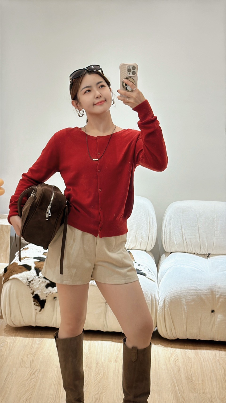 DEC24羊毛兩邊有釦小外套